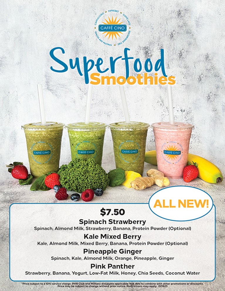 Caffe Cino Superfood Smoothies 2023030215