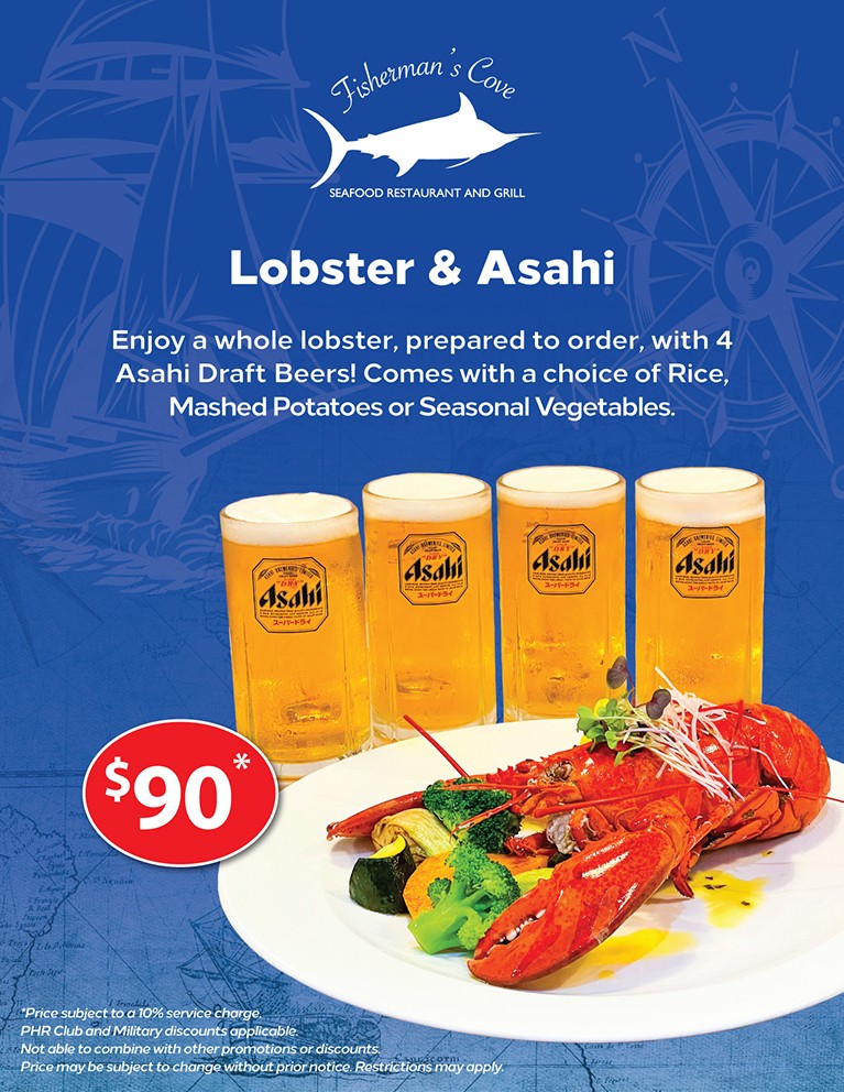 Fisherman's Cove Lobster & Asahi